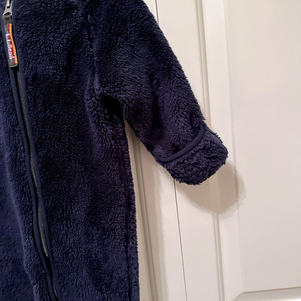 EUC L.L.Bean High Pile Fleece Bunting - Picture 4 of 7